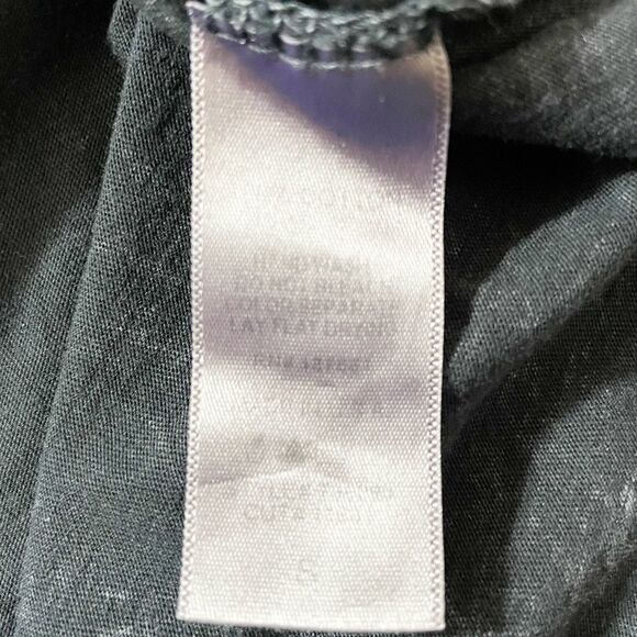 Gaze USA Asymmetric Sleeves Distressed Top Size S - Picture 4 of 8